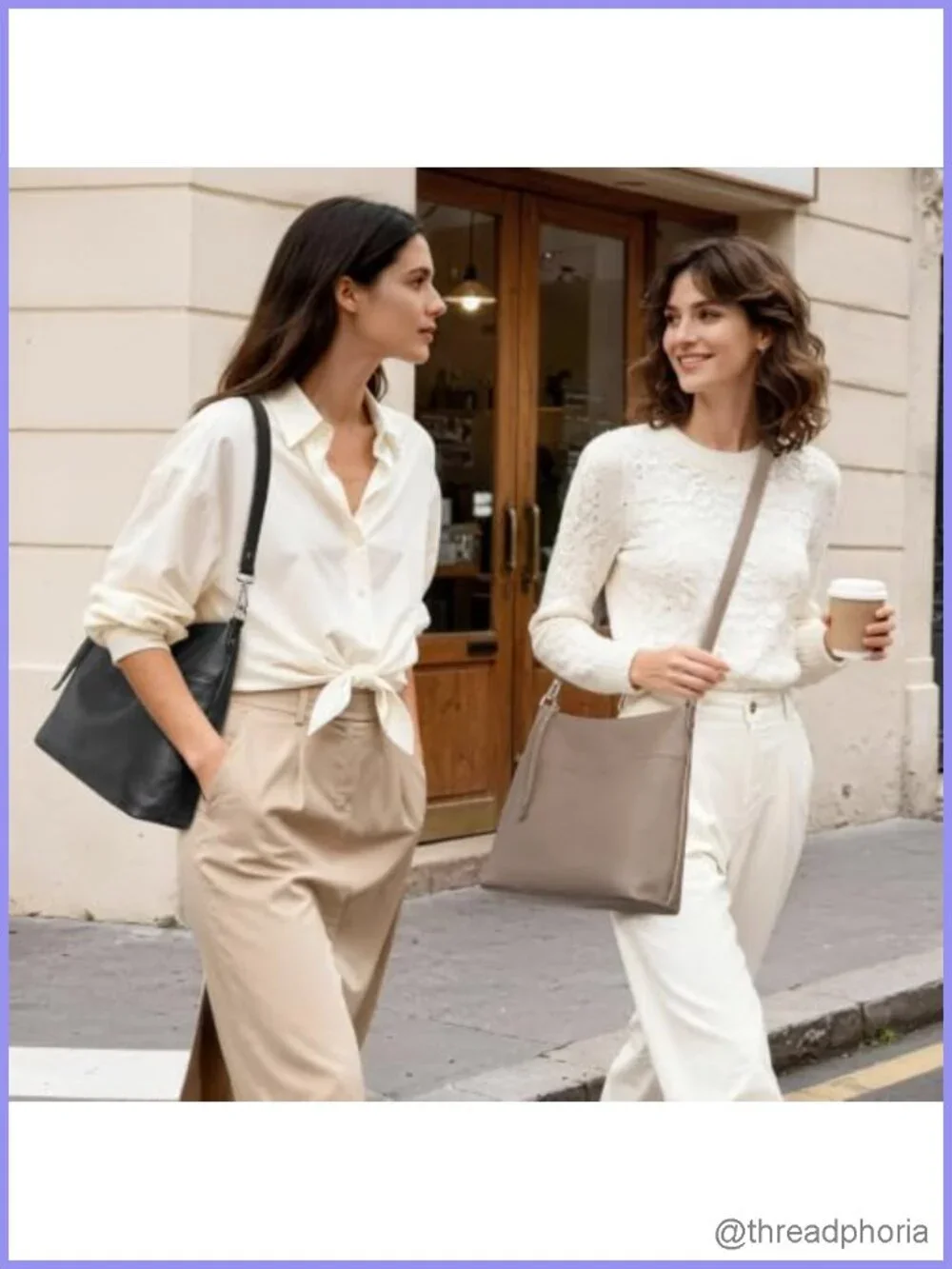 Leather Tote Handbag Women Shoulder Crossbody Bag 2 Straps